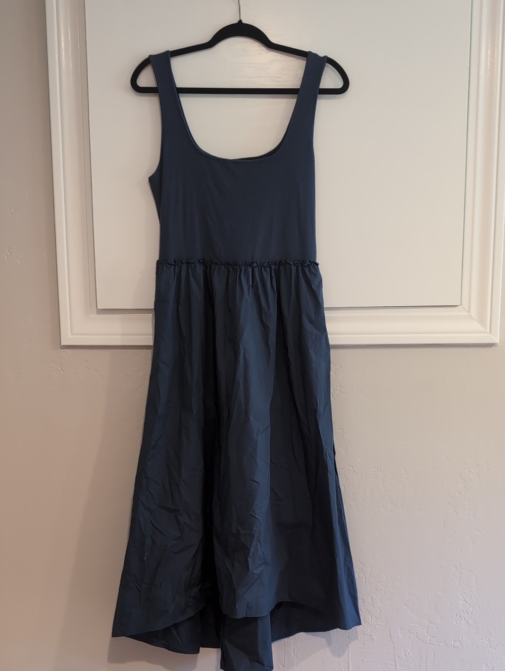 a new day Slate Blue Midi Tank Dress